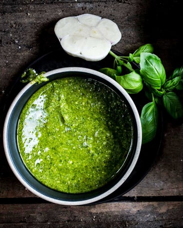 Veganes Pesto mit Rucola