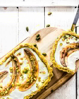 No Bake Tarte mit Vanille-Creme