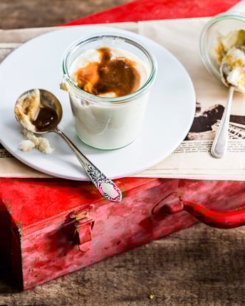 Panna Cotta mit Knusperkern