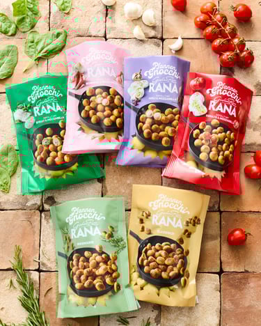 Pfannen-Gnocchi Produktrange von RANA