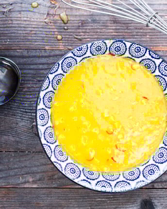 Fruchtiges Mango-Dressing