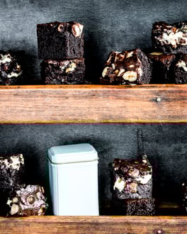 Vegane Schokoladen Brownies