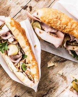 Hotdog-Kaesestange