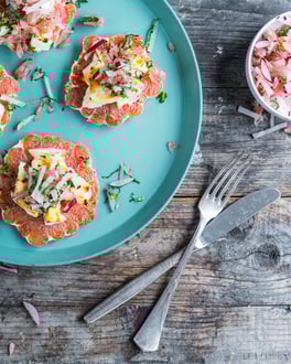 Ofenkäse mit Frischekick