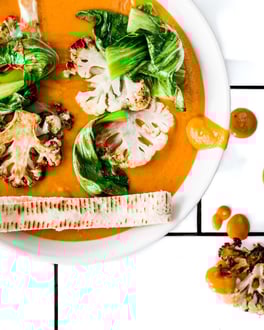 Vegane Dal-Suppe