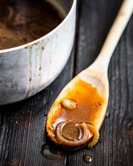 Zwiebel-Bier-Sauce