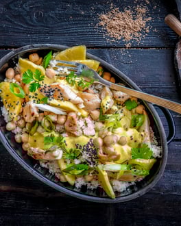 Kichererbsensalat mit Couscous