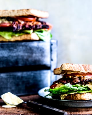 Vegan Sandwich B.L.T.