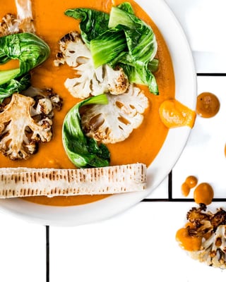 Vegane Dal-Suppe