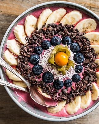 Beeren-Smoothie-Bowl