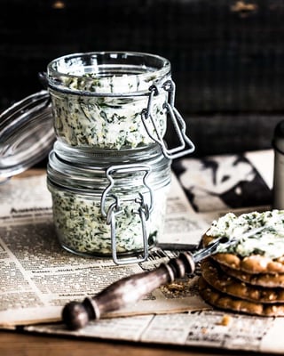 Einfache Kräuterbutter