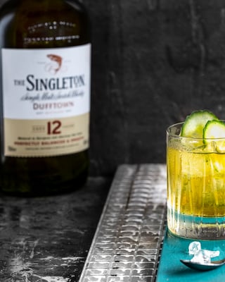 Quincy Cocktail mit The Singleton Whisky.