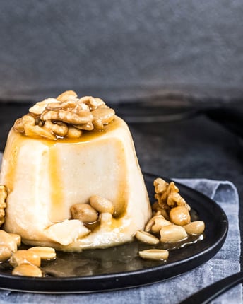 Panna Cotta mit Erdnussbutter