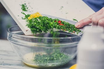 Zitronen Kräuter Sauce Sauce Verfeinern