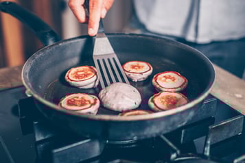 Blinis Braten