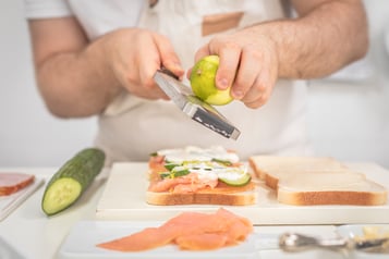 Limettenabrieb Auf Toast