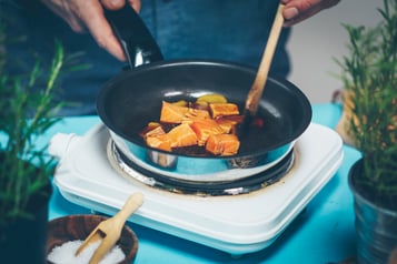 Lachs in Sojasauce