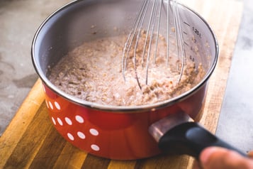 Fruchtiges Porridge Mit Mandeln Porridge Kochen