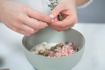 Kochschinken Thymian Und Frischkaese