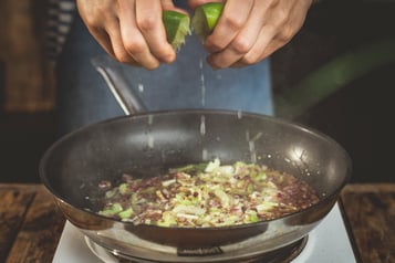 Limetten entsaften