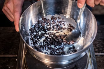Vegane Kekse Schokoalde Schmelzen