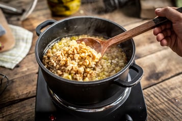 Chutney Karamellisieren