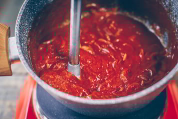Italienischer Salsa Ketchup Ketchup Pürieren