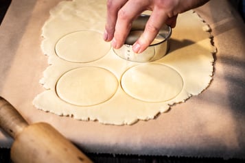 Doppeldecker Cookies Mit Erdbeerkonfitüre Kekse Ausstechen