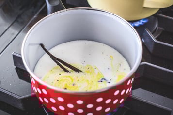 Apfel Zimt Kompott Mit Vanillesauce Sauce Einkochen