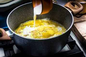 Pastinakensuppe Mit Senf Granola Suppe Verfeinern
