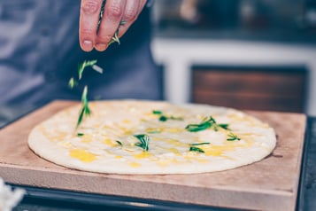 pizza bianca