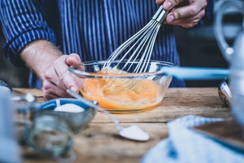 Eier Verquirlen
