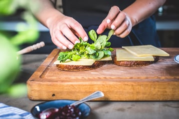Strammer Max Deluxe Brot Mit Salat Belegen