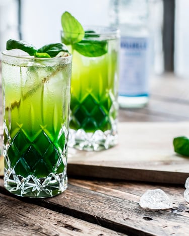 Basilikum-Ingwer-Limonade