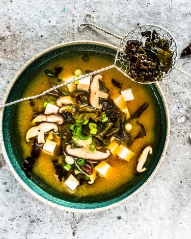 Miso-Suppe mit Tofu