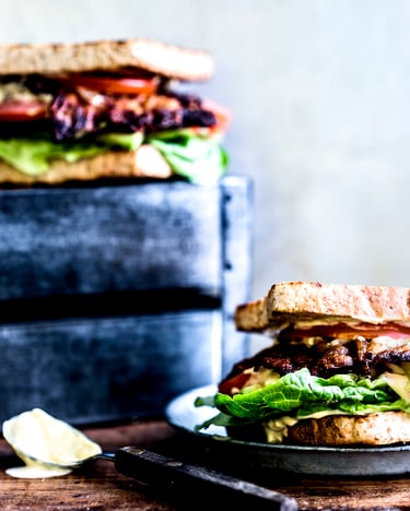Vegan Sandwich B.L.T.