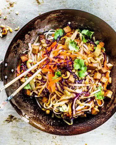 Asiatischer Glasnudelsalat