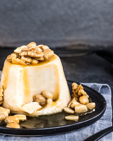 Panna Cotta mit Erdnussbutter