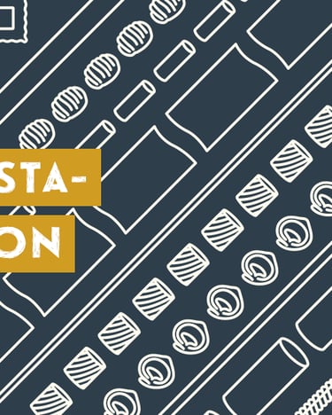 Titel: Das Pasta-Lexikon auf dunklem Hintergrund