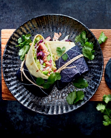 Lachs Burrito