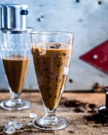 Vietnamesischer Eiskaffee