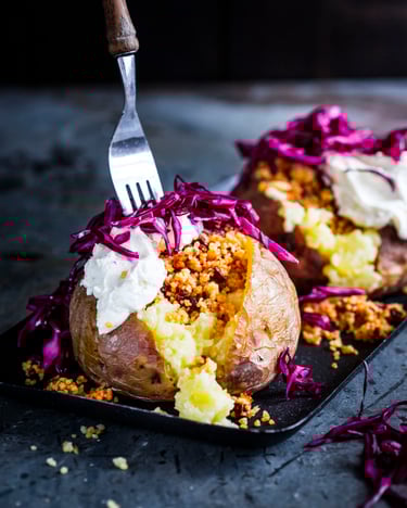 Kumpir Mit Couscous Und Frischkaese