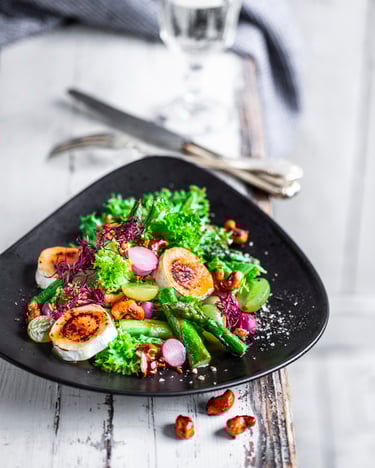 Wintersalat Mit Ziegenkaese