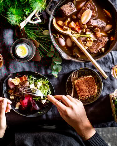 Weihnachtsdinner
