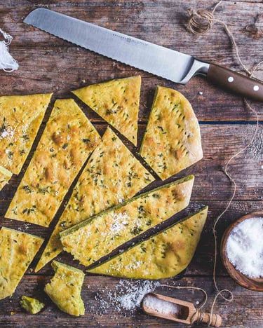 Avocado-Focaccia