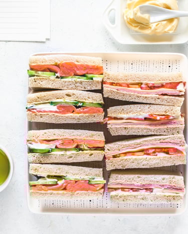 Zweierlei Sandwich