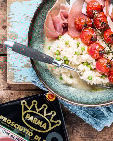 Risotto mit Prosciutto