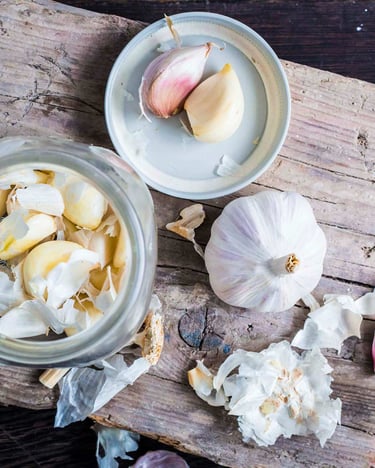 Knoblauch für selbstgemachtes Tzatziki
