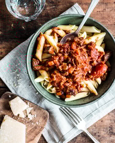 Penne Mit Ragu