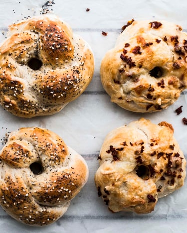Amerikanische bagel selber machen